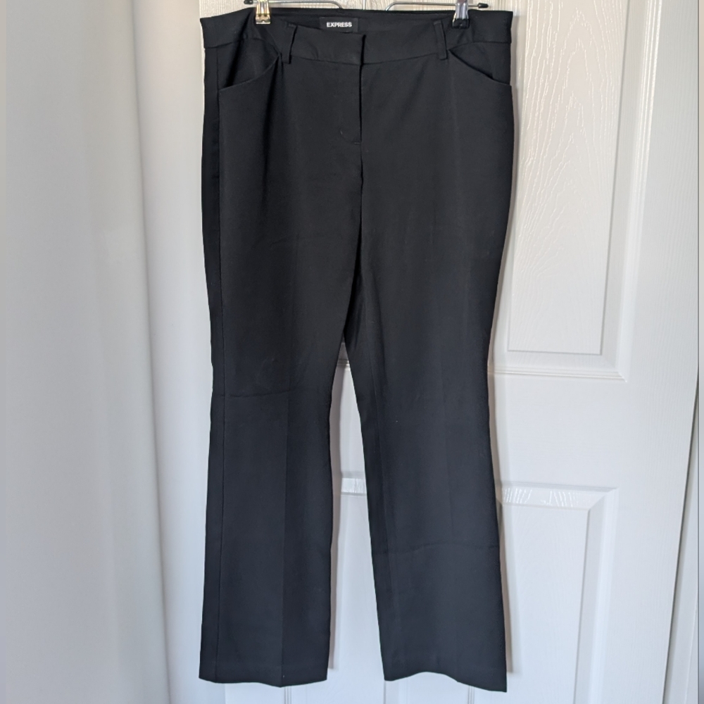 Express Editor Barely Boot cut work pants